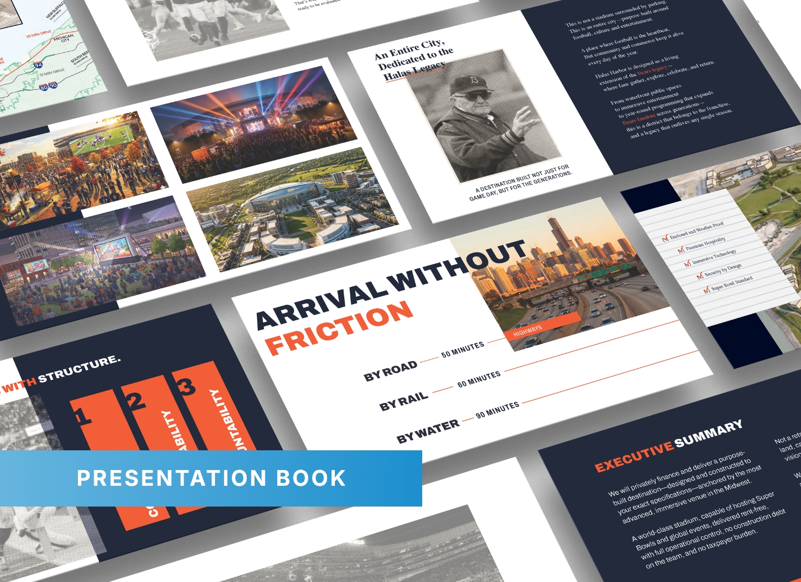 Halas Harbor presentation book
