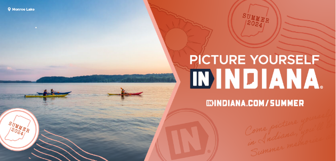 Picture Yourself in Indiana out-of-home billboard